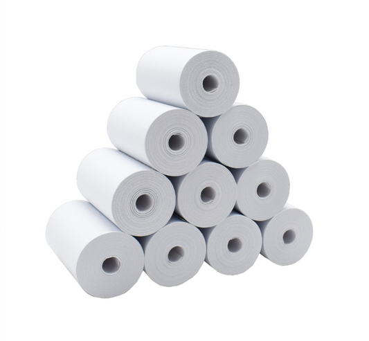 Portable Pocket Thermal Printer White Paper Rolls